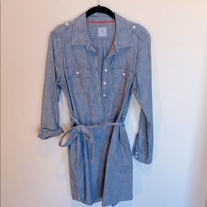 Gap chambray shirt dress